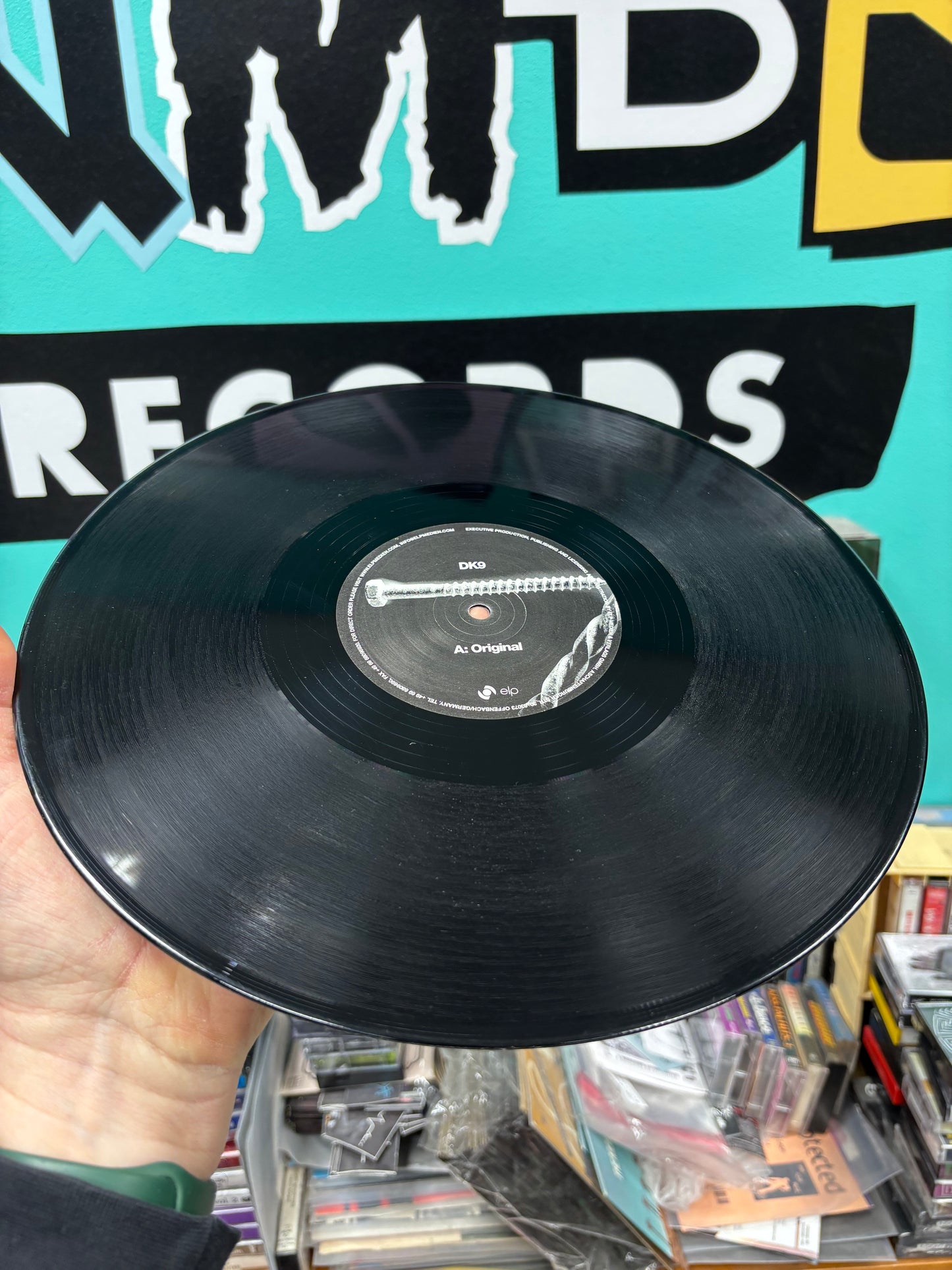 DK9: The New Beginning, 12inch, Only official pressing, DK Records, Sweden 2004