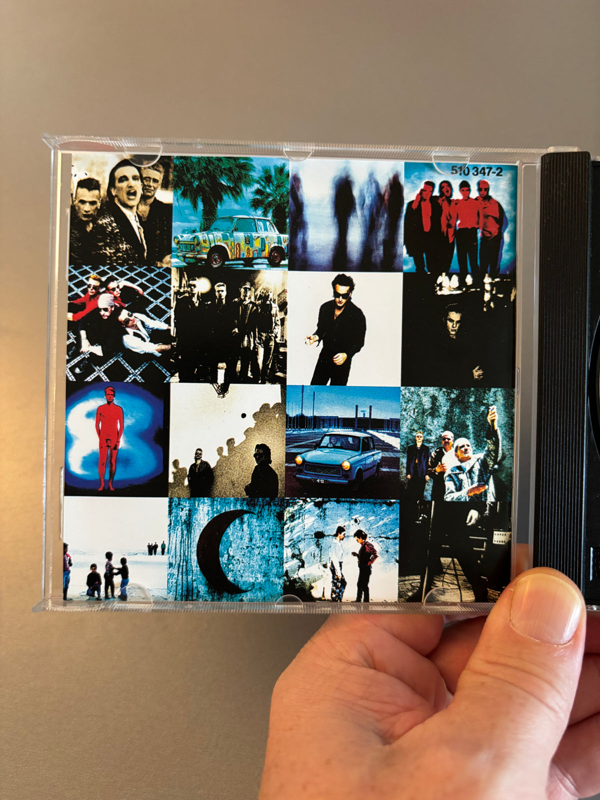 U2: Achtung Baby, CD, repress, EDC pressing, Island Records, Europe year?
