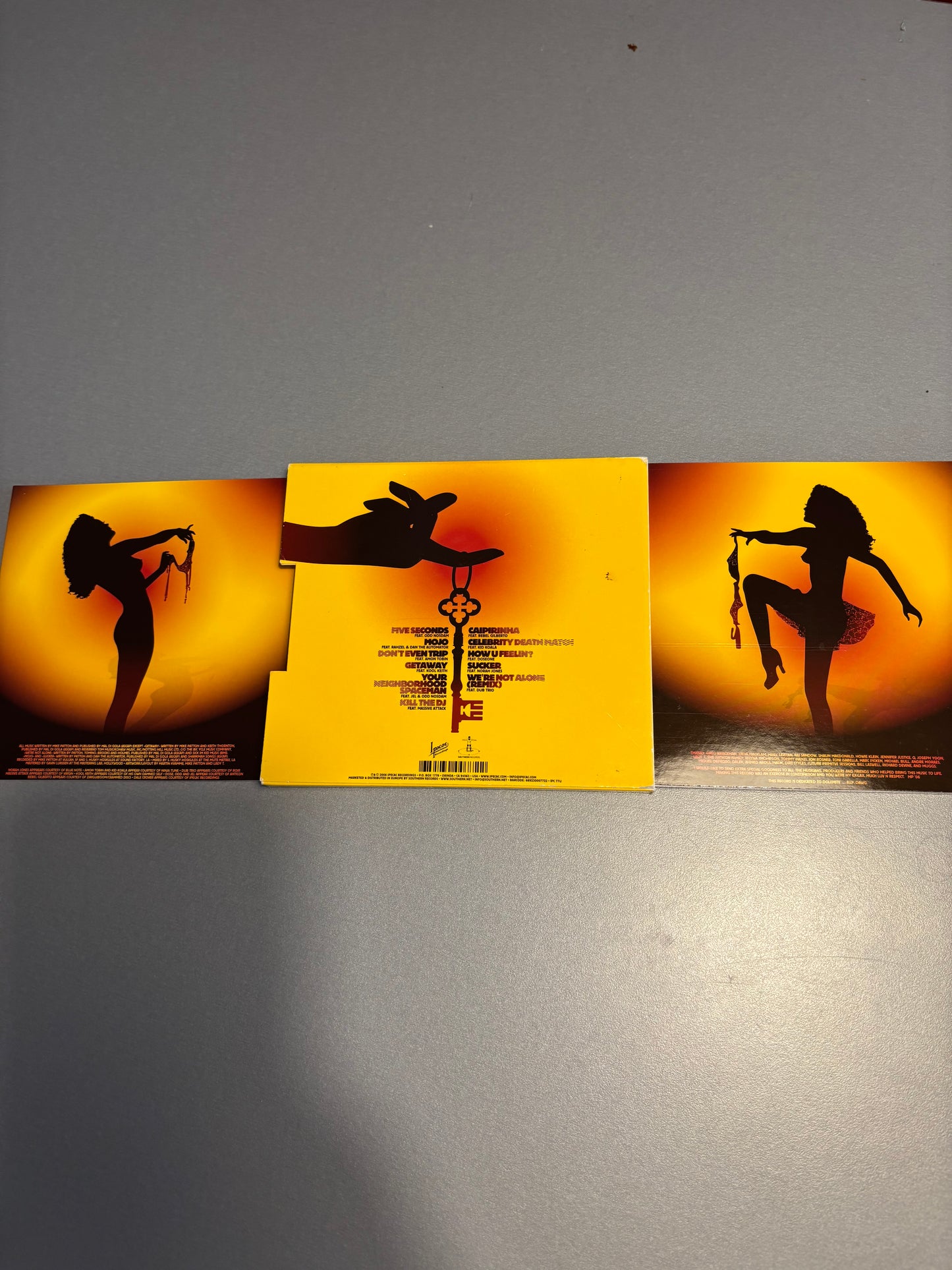 Peeping Tom: Peeping Tom, CD, Digipak Slider, Ipecac Recordings, Europe 2006