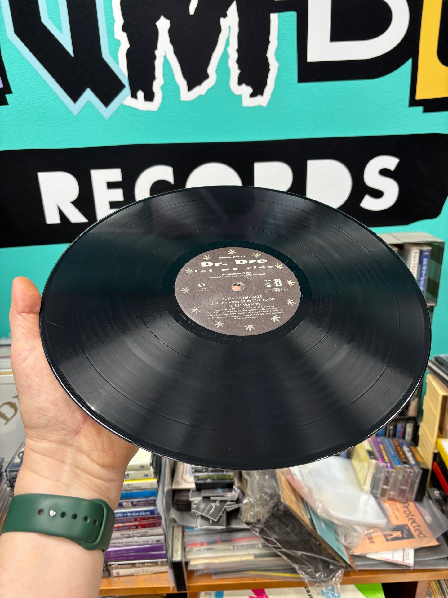 Dr. Dre: Let Me Ride, 12inch, reissue, promo, Death Row Records, Priority Records, Interscope Records, US year?