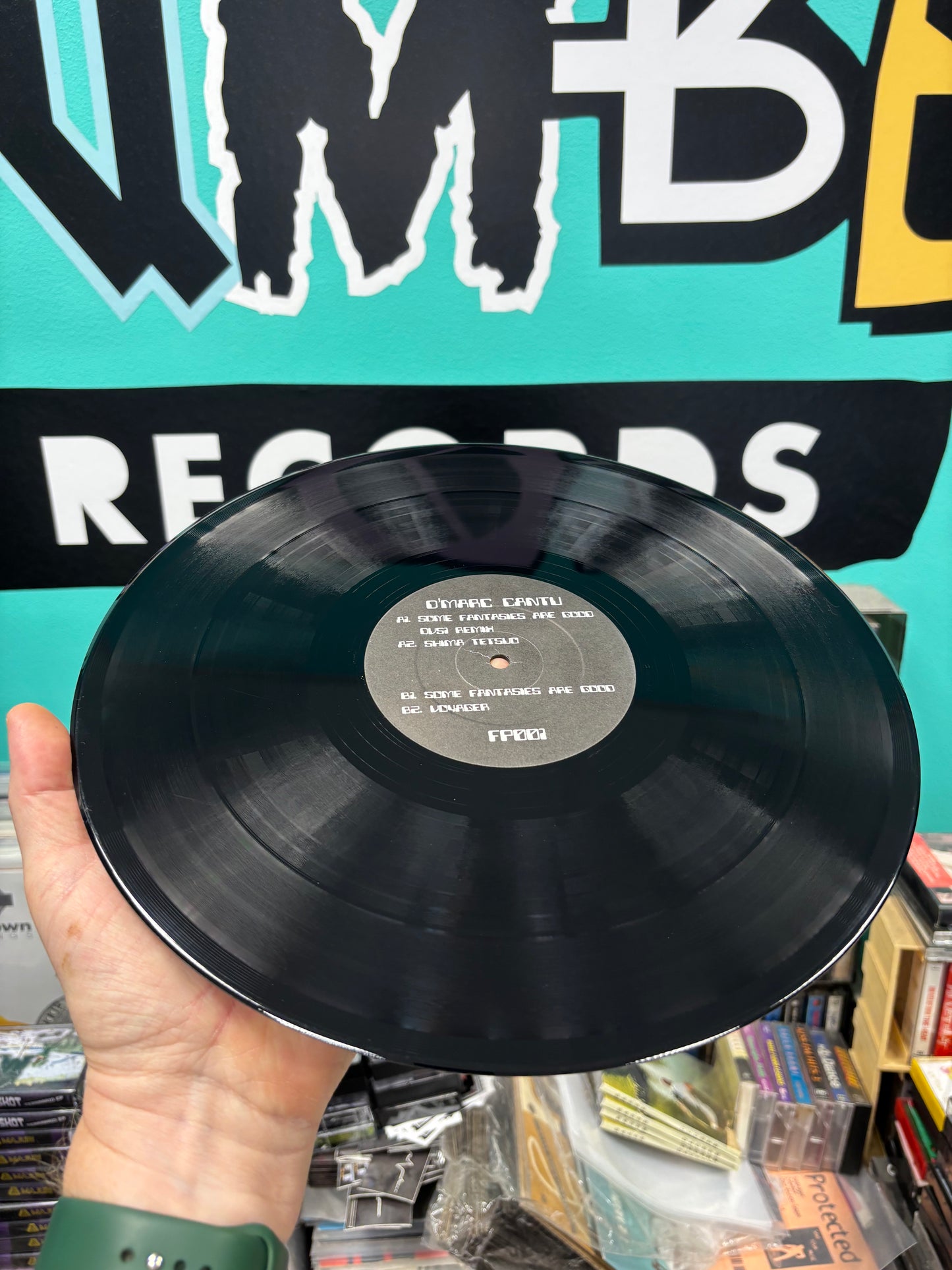D’Marc Cantu: Some Fantasies Are Good, 12inch, Only pressing, Forbidden Planet, Canada 2013
