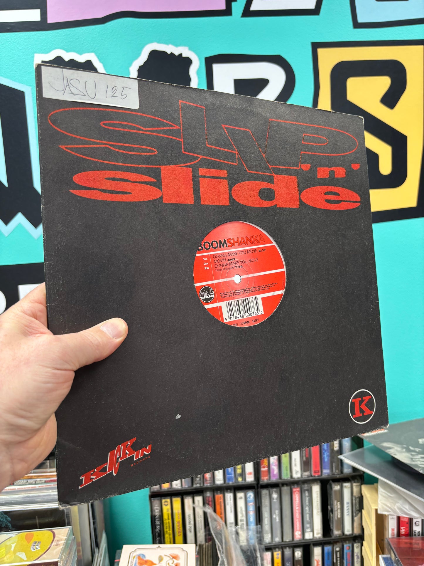 Boomshanka: Gonna Make You Move, 12inch, Slip ’n’ Slide, UK 1994