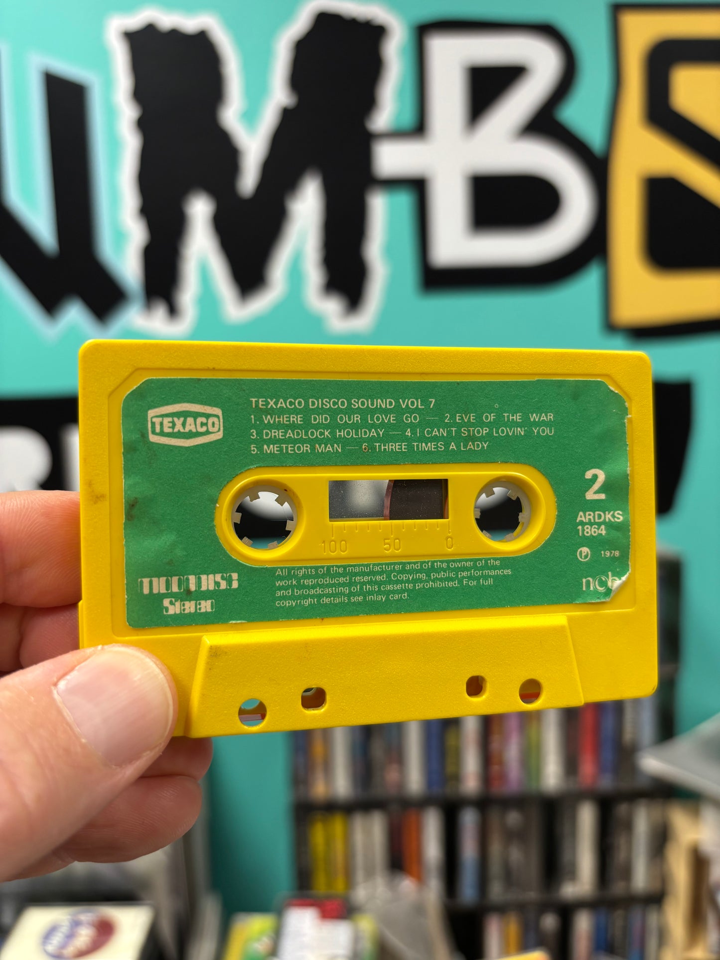 Texaco Disco Sound Vol. 7, C-cassette, Scandinavia 1978