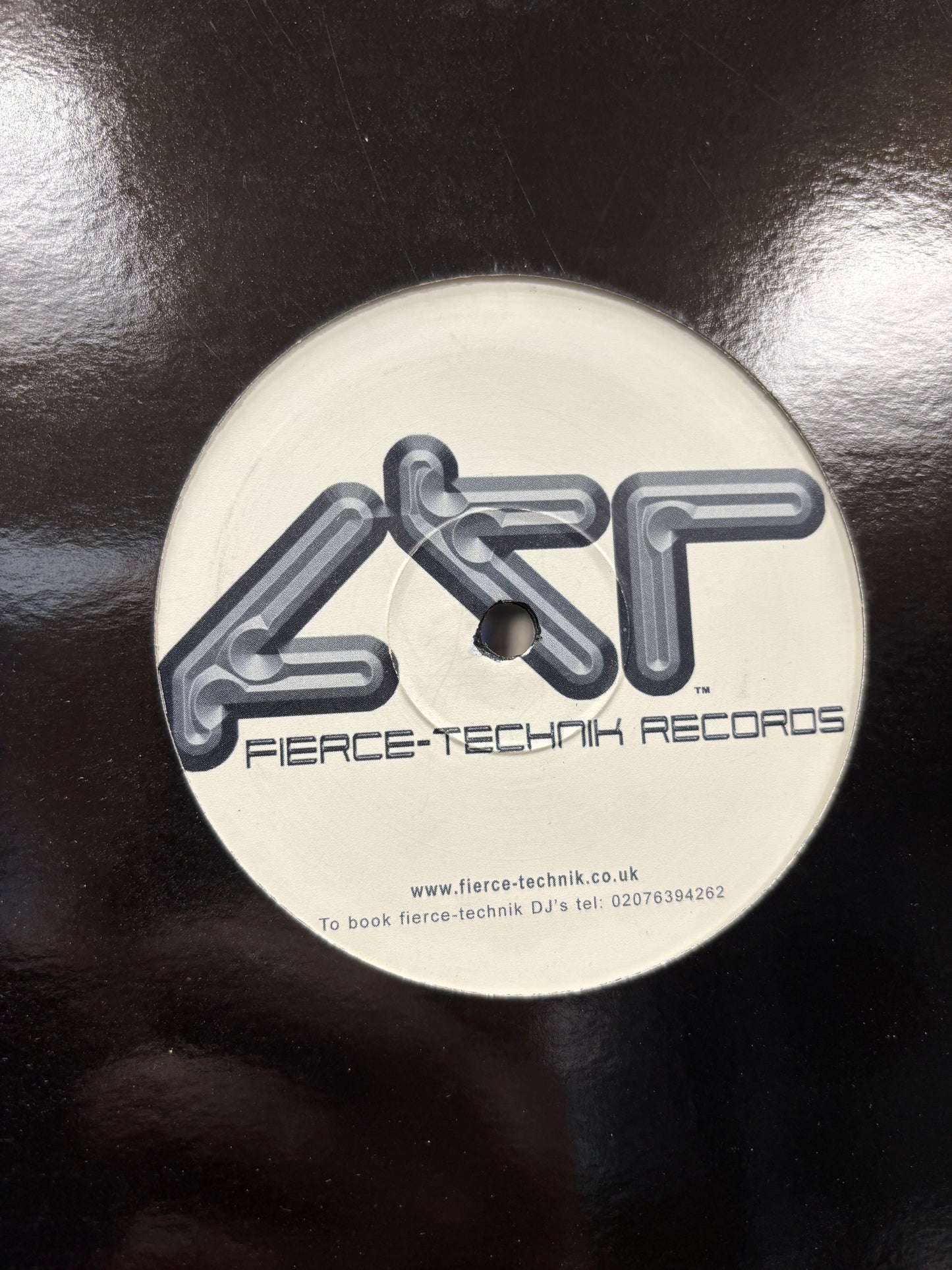 RR Fierce & DMF: Bust Da Beat, 12inch, Only official pressing, Fierce Technik Records, UK 2000