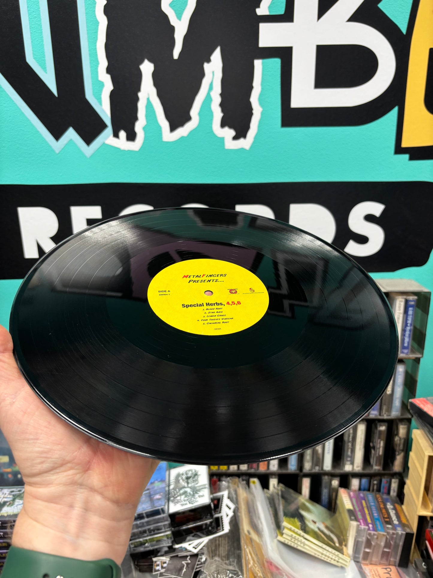 Metal Fingers: Special Herbs 4,5,6, 2LP, 1st pressing, Only vinyl pressing, gatefold, Metal Face Records, Shaman Work Recordings, USA & Europe 2003