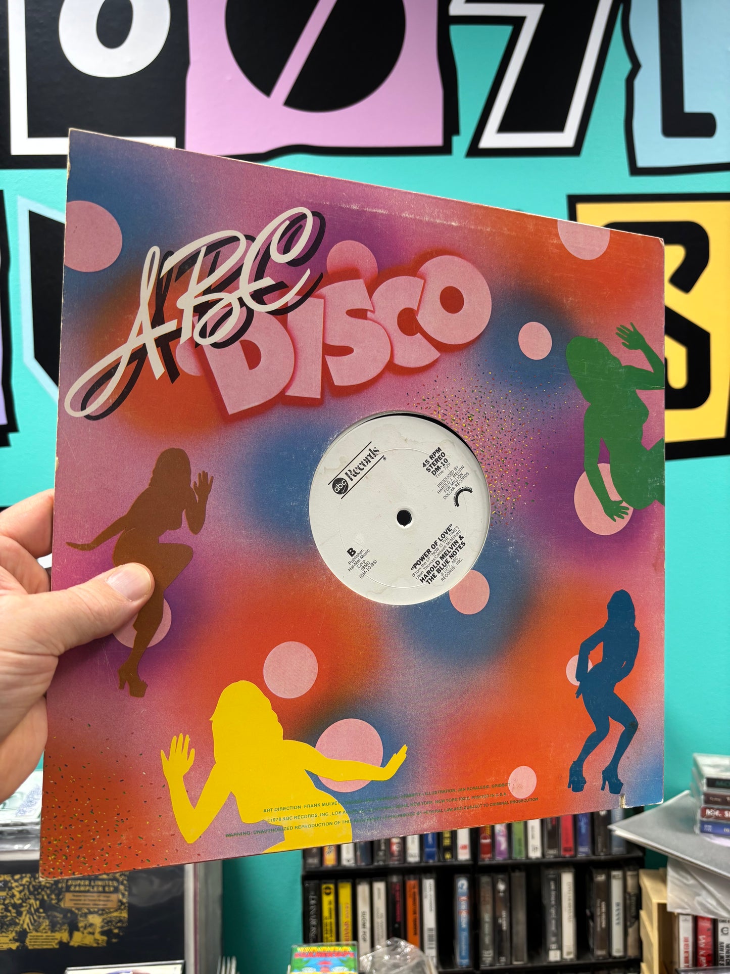 Harold Melvin & The Blue Notes: Baby, You Got My Nose Open/Power Of Love, 12inch, Promo, ABC Records, US 1977