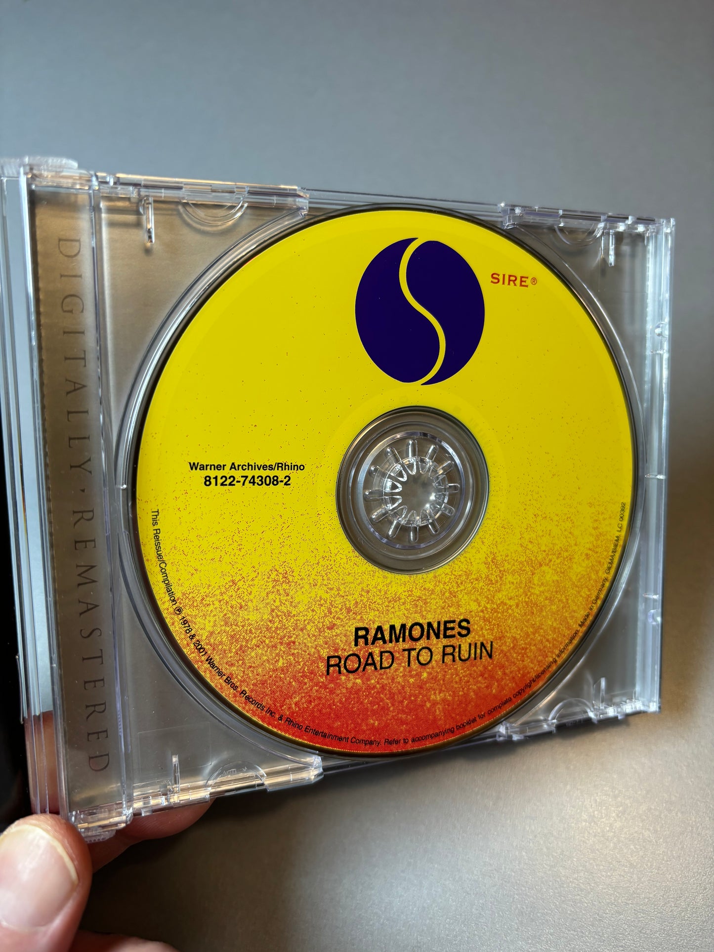 Ramones: Road To Ruin, CD, reissue, remastered, Rhino Records, Sire, Warner Archives, Europe 2001
