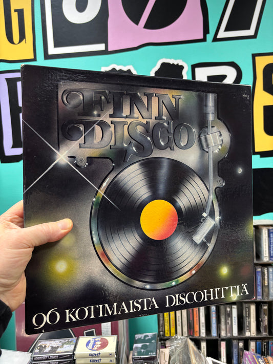 Finndisco - 96 Kotimaista Discohittiä, 8LP, Only pressing, Compilation, Box Set, Valitut Palat, Finland 1979