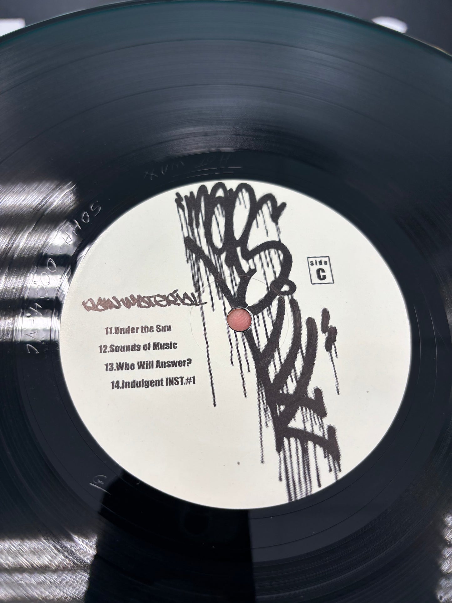 Mars III: Raw Material, 2LP, reissue, Only vinyl pressing, Sphere Of Hip Hop, Deepspace5 Recordings, US 2001