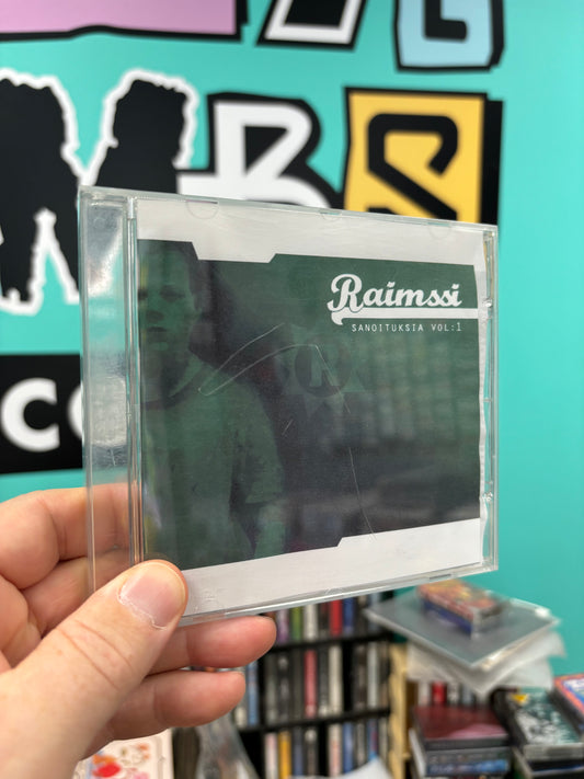 Raimssi: Sanoituksia Vol. 1, CDr, Only pressing, Self-released, Finland 2003