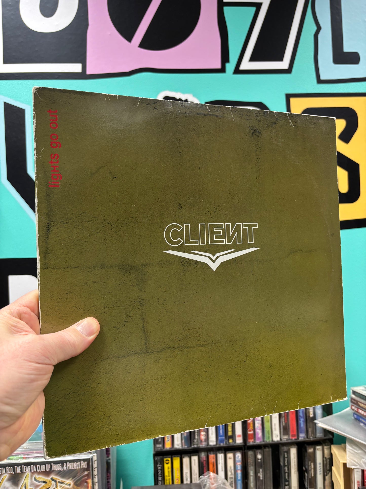 Client: Lights Go Out, 12inch, Only vinyl pressing, Masterhit Recordings, Germany 2006