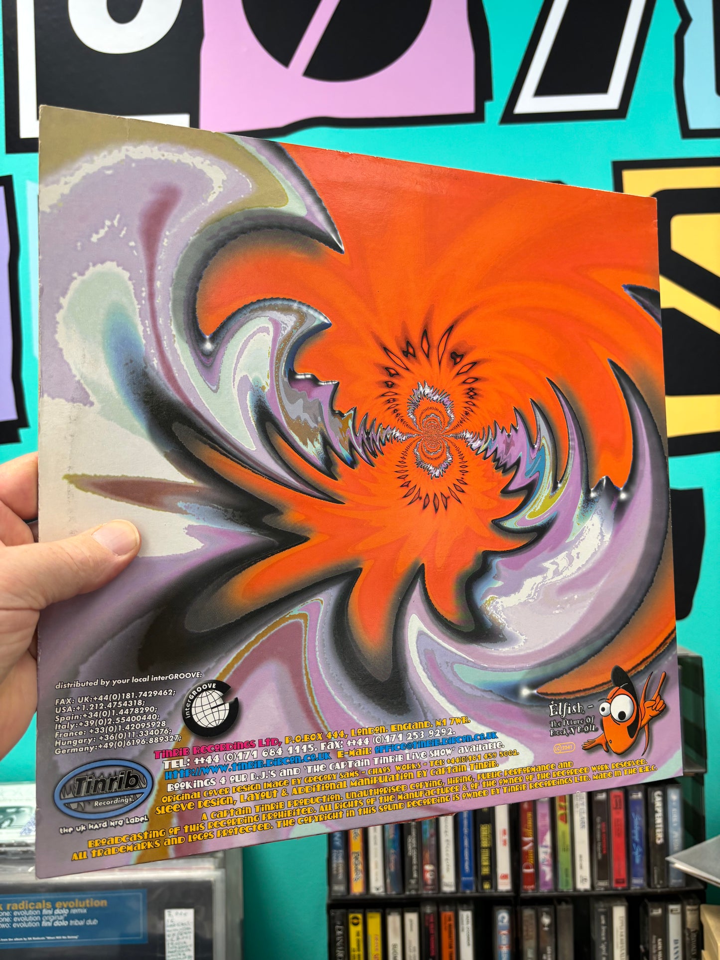 Opal: Hoover Groover/Long N’ Hard, 12inch, Only pressing, Tinrib Recordings, UK 1999