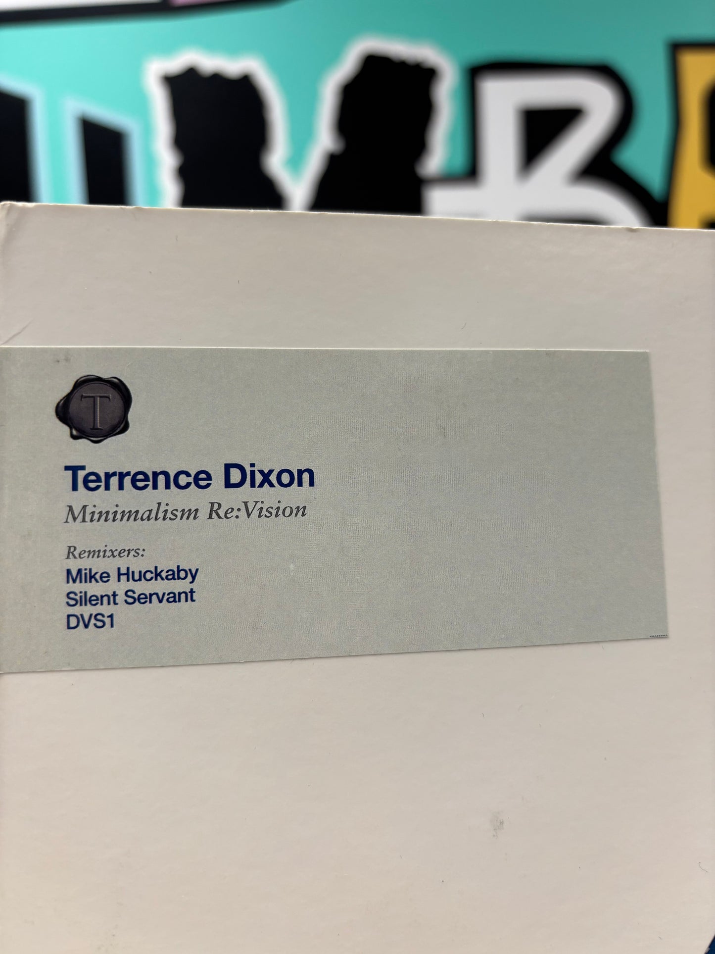 Terrence Dixon: Minimalism Re:Vision, 12inch, Only official pressing, Thema, US 2012