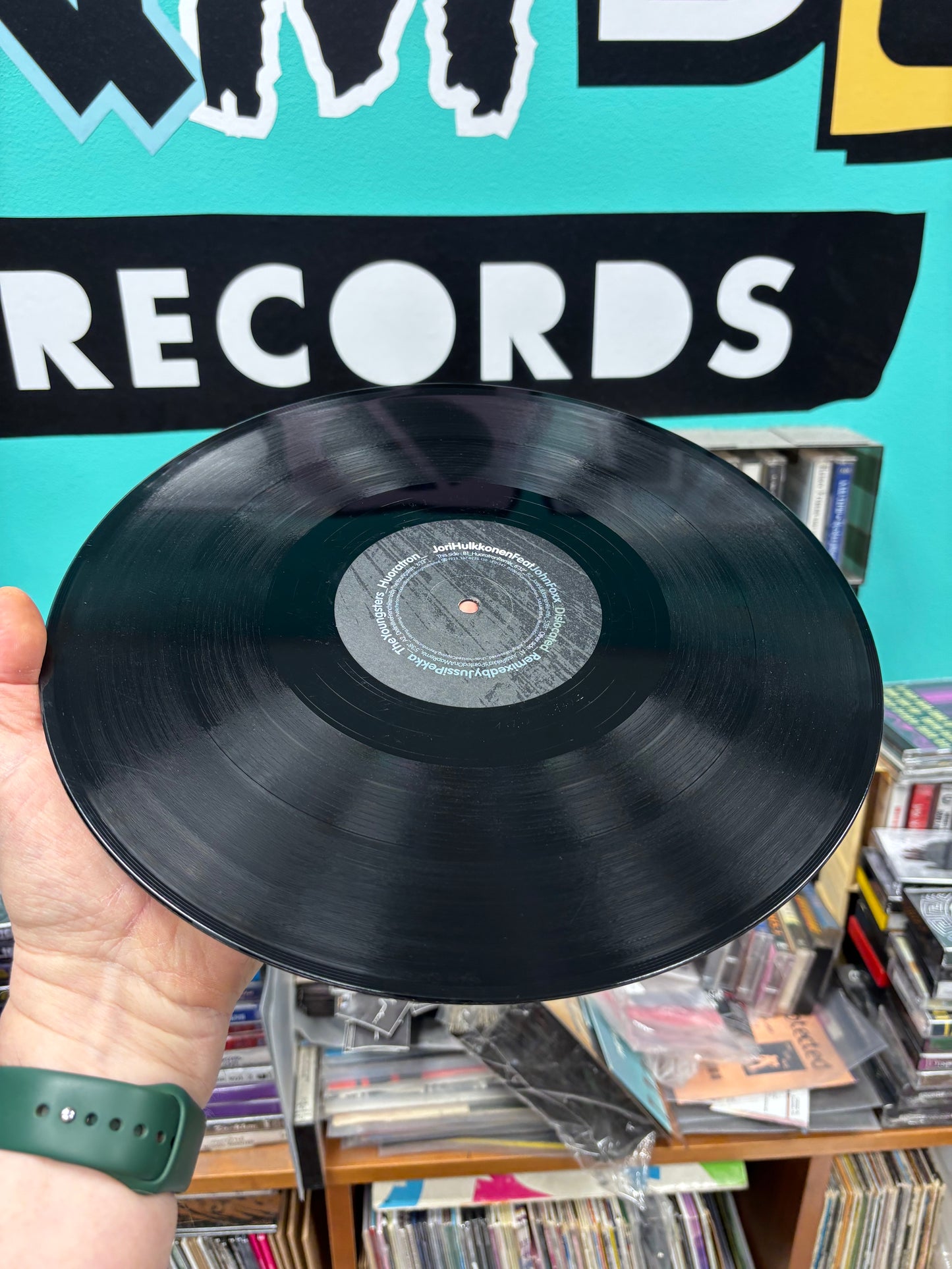 Jori Hulkkonen: Dislocated, 12inch, Only vinyl pressing, F Communications, Play It Again Sam [PIAS], Europe 2005
