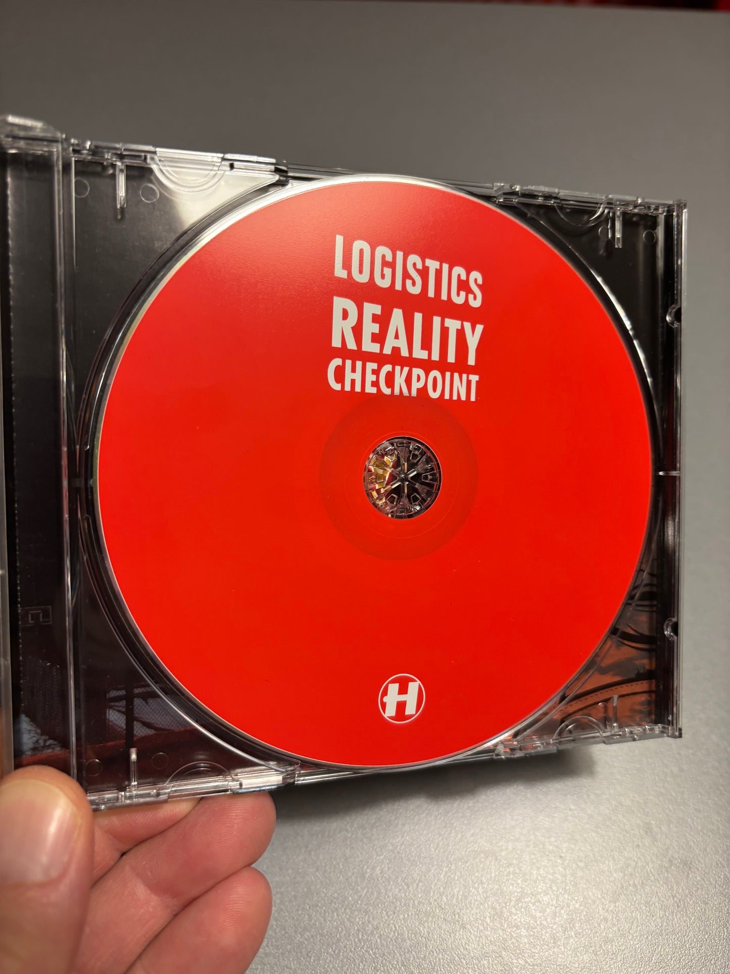 Logistics: Reality Checkpoint, CD, 1st pressing, Hospital Records, UK 2008