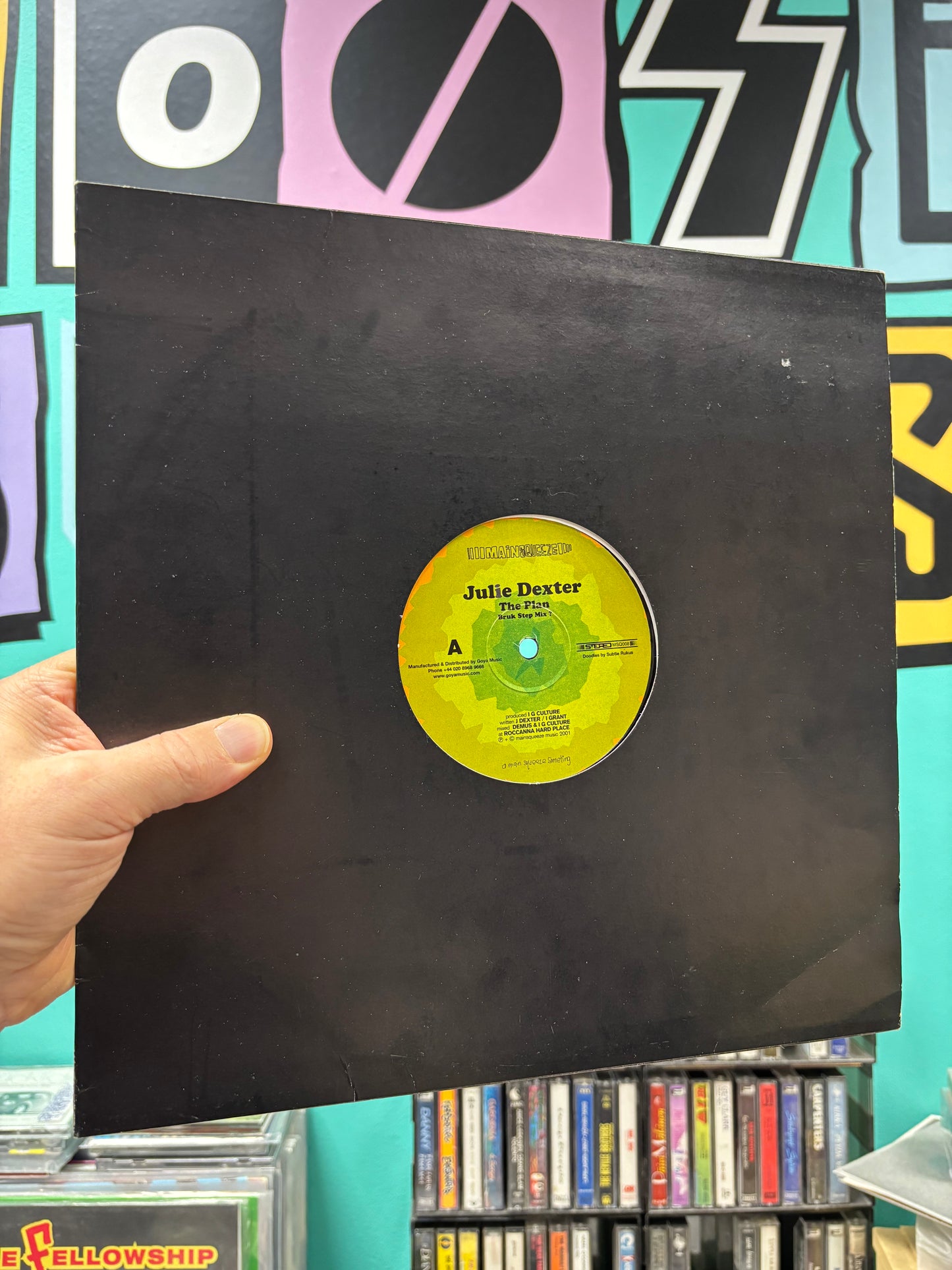Julie Dexter: The Plan, 12inch, Only official pressing, Main Squeeze, UK 2001