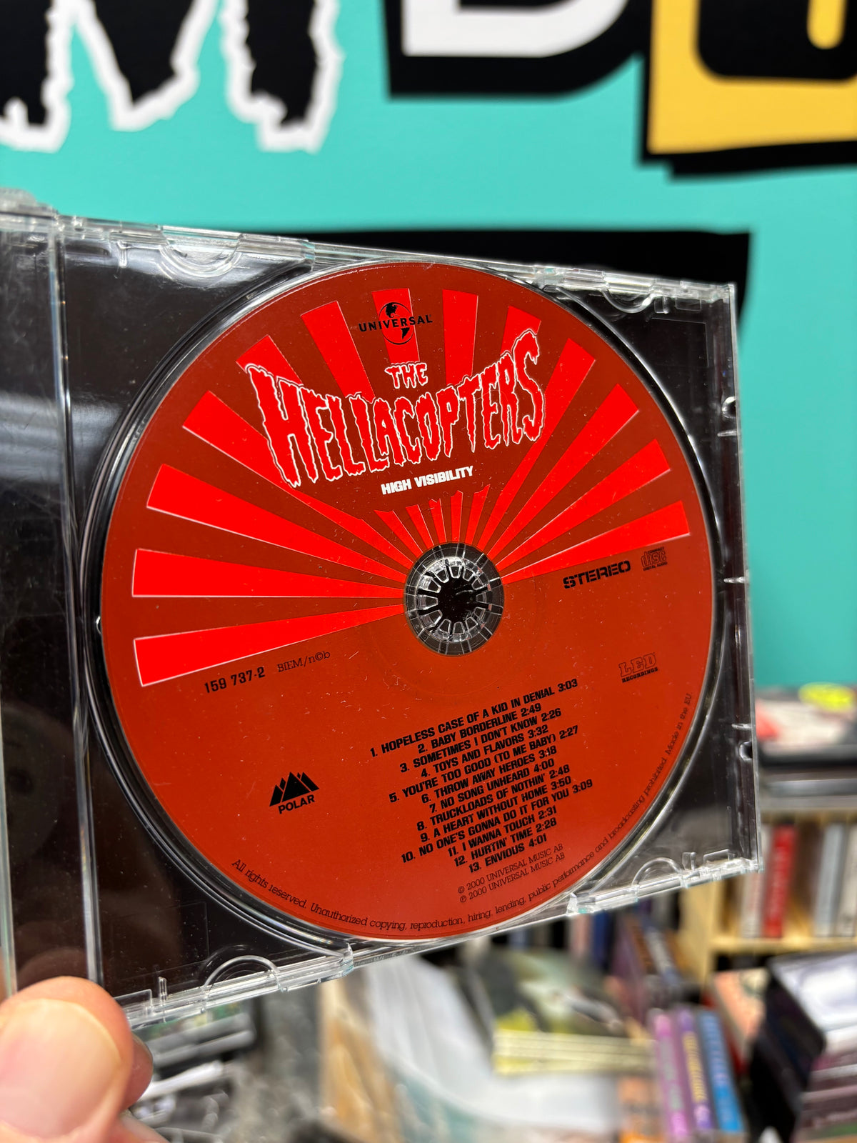 The Hellacopters: High Visibility, CD, 1st pressing, Polar, Universal, LED Recordings, Psychout Records, Sweden 2000