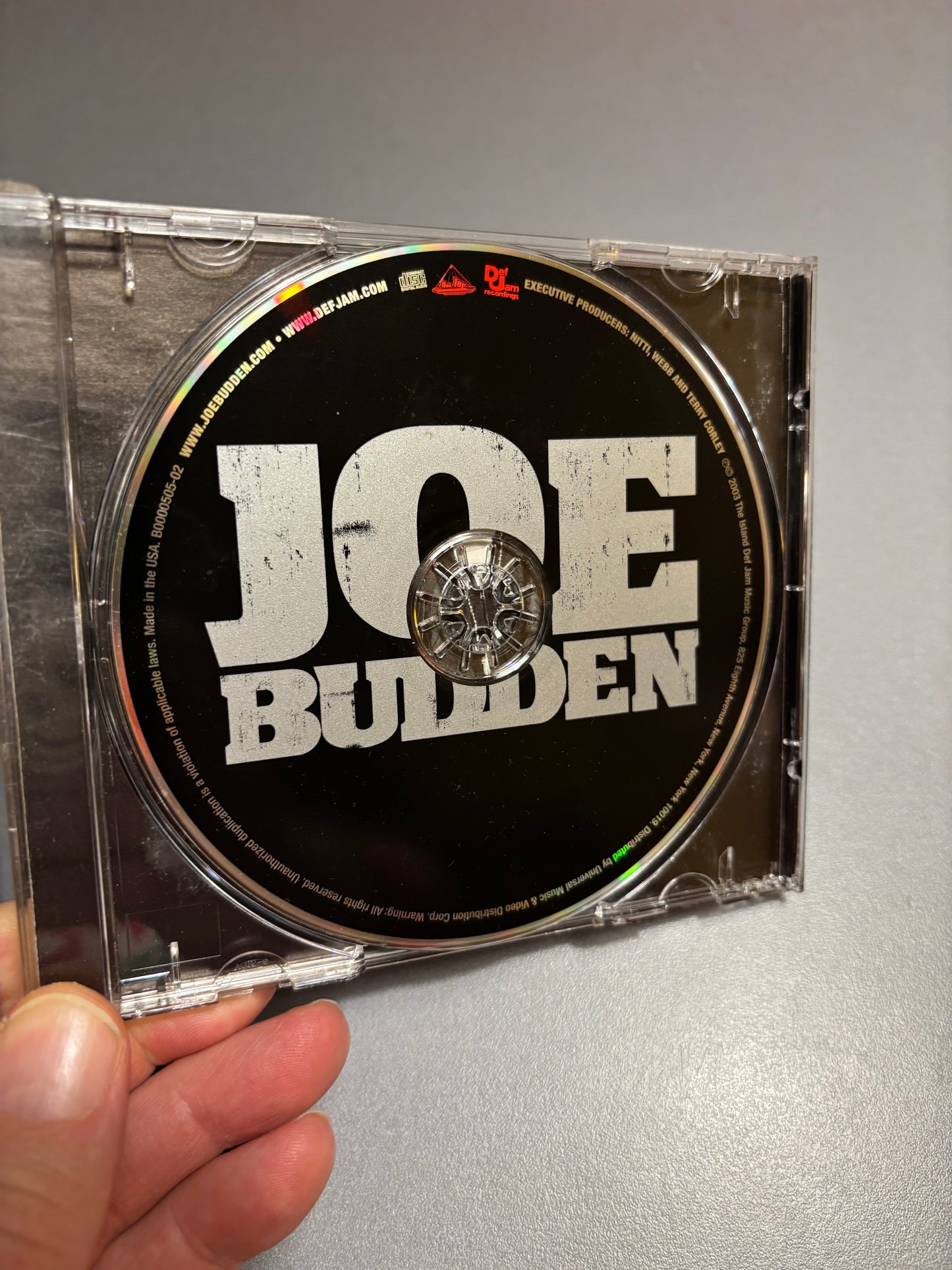 Joe Budden: Joe Budden, CD, 1st pressing, Def Jam Recordings, US 2003