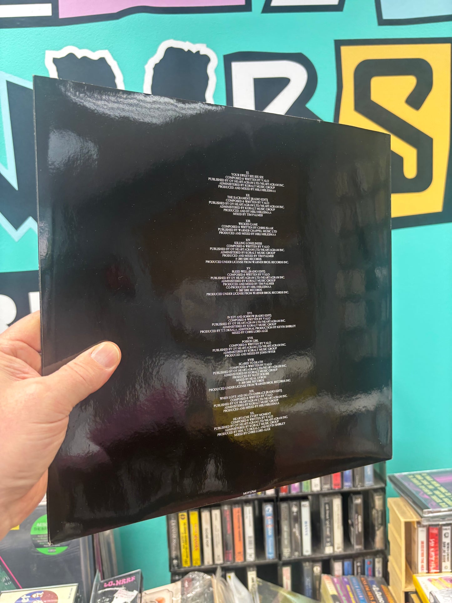 HIM: XX - Two Decades Of Love Metal, 2LP, gatefold, compilation, Music On Vinyl, Sony Music, Europe 2012