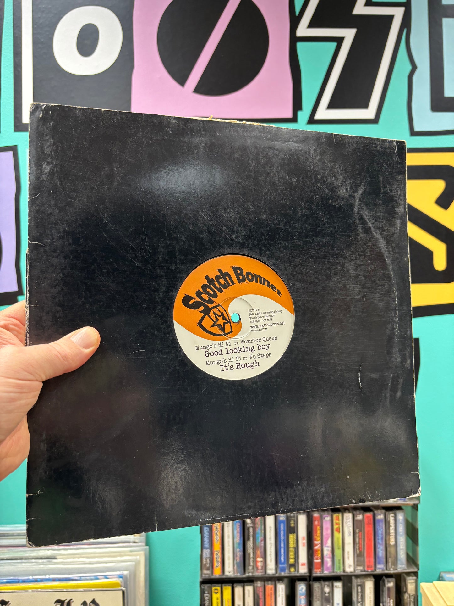 Mungo’s Hi Fi feat. Warrior Queen, Fu Steps, Conny Ras, Steady Ranks: Bad From Riddim EP 2, 12inch, Only pressing, Scotch Bonnet, UK 2010