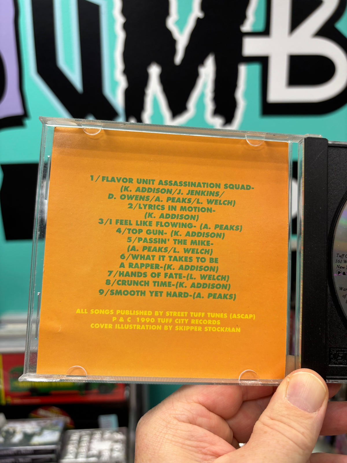 The 45 King Presents The Flavor Unit, CD, compilation, 1st pressing, Only CD pressing, Tuff City, US 1990