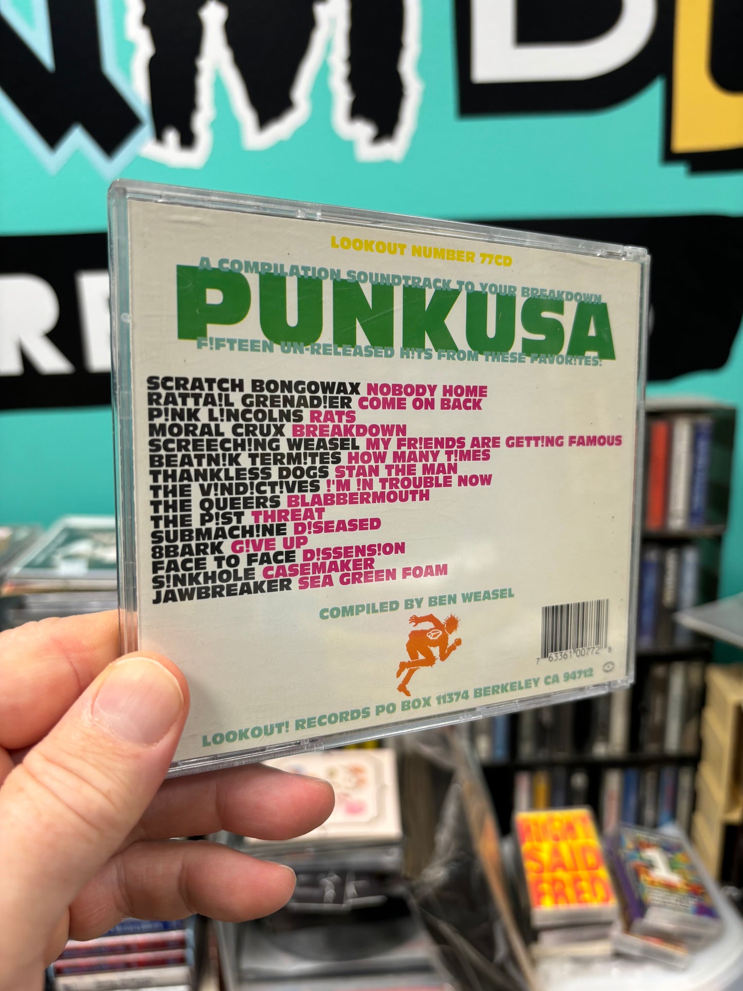 PUNK USA, CD, Lookout! Records, US 1994