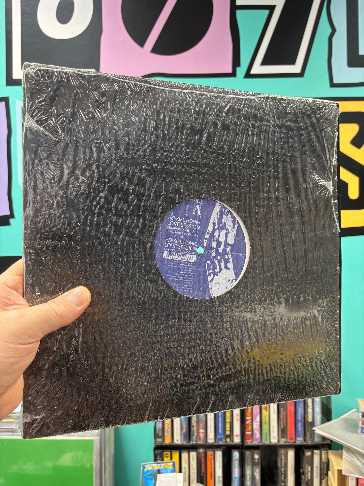 Ezekiel Honig: Love Session/1000 Remix EP, 12inch, Only pressing, Microcosm Music, US 2004