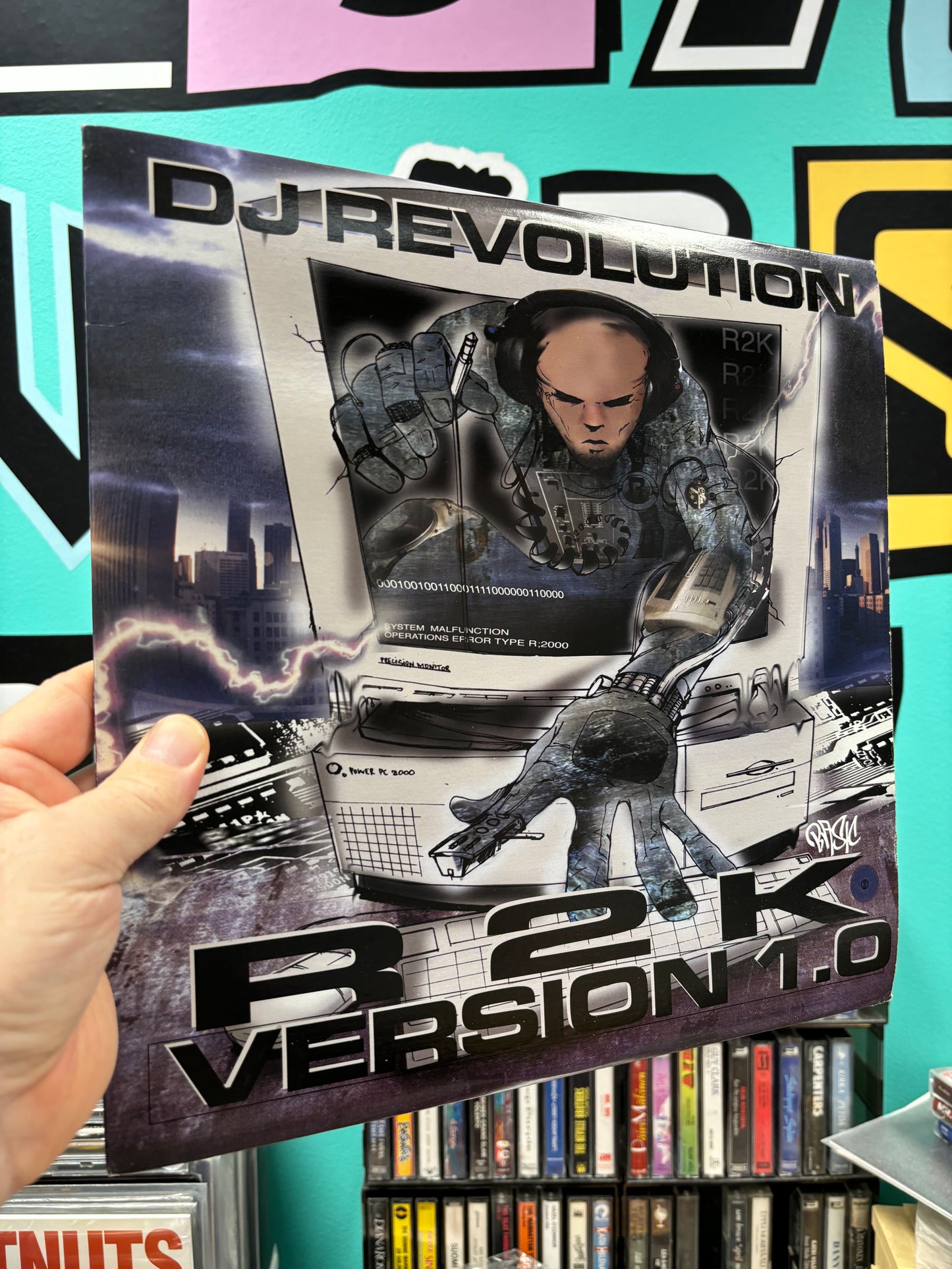 DJ Revolution - R2K Version 1.0, 2LP, 1st pressing, Only vinyl pressing, Blackberry Records, US 1999