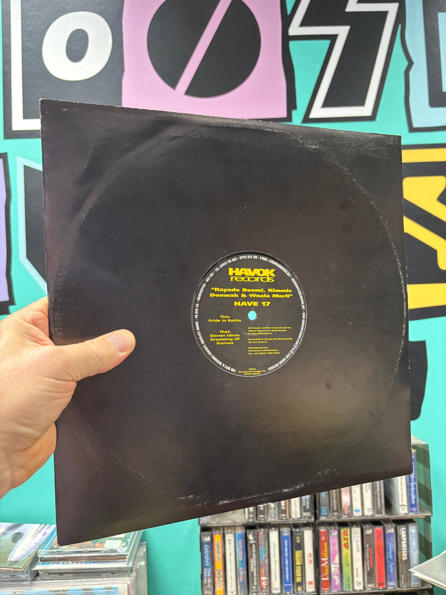 Rayada Bonmi, Rimmic Donwak & Woala Morli: Pride In Battle, 12inch, Only official pressing, Havok Records, UK 2001