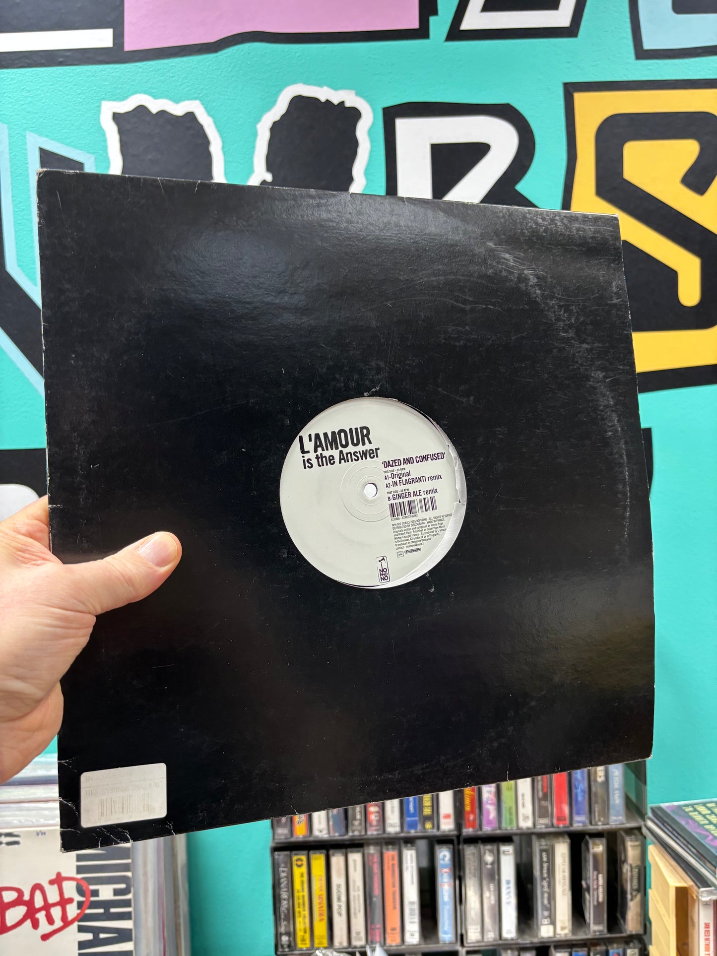 L’Amour Is The Answer: Dazed And Confused, 12inch, Only pressing, Nophono, France 2005