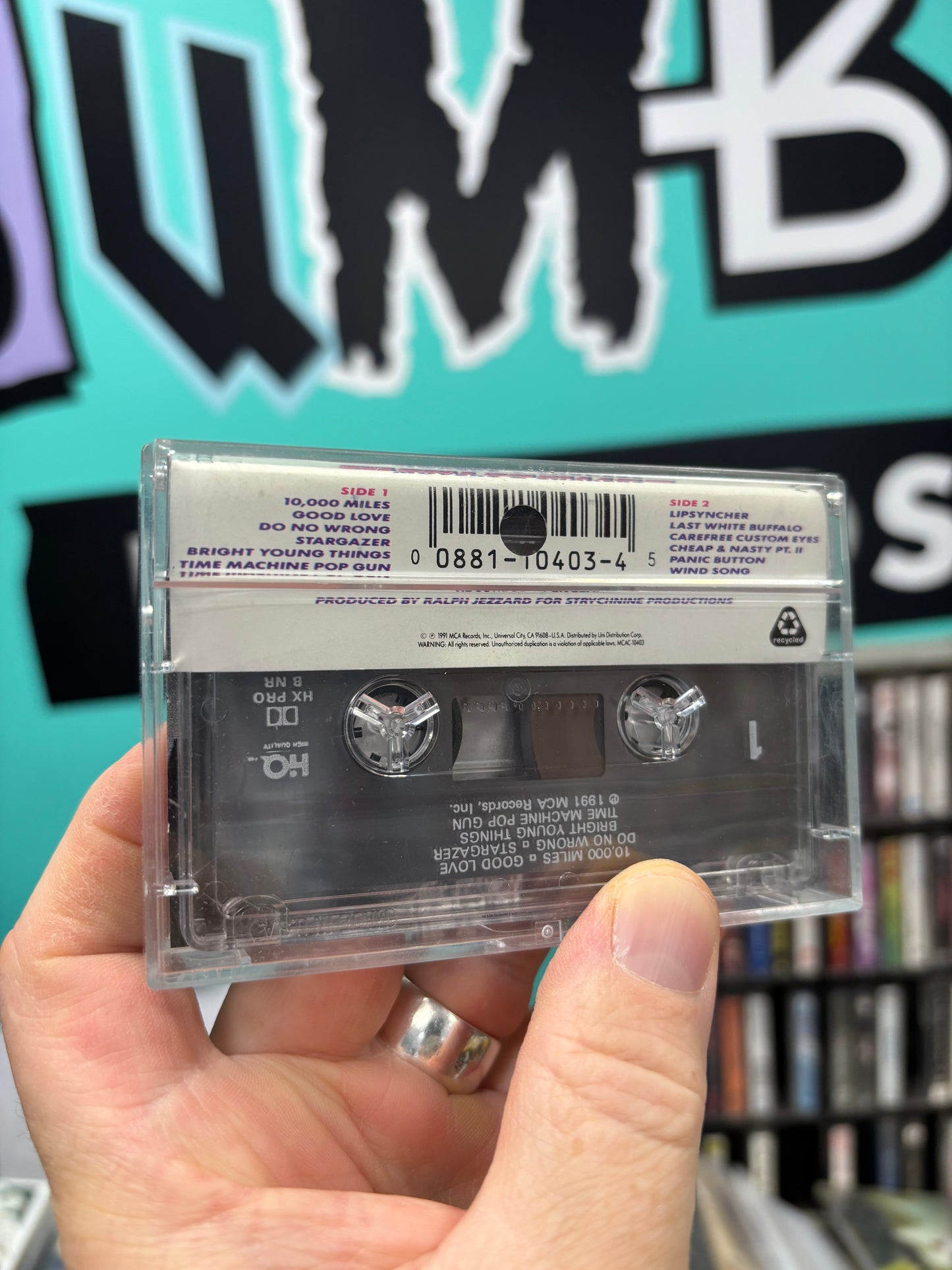 Westworld: Movers & Shakers, cassette, Dolby HX Pro, MCA Records, US 1991