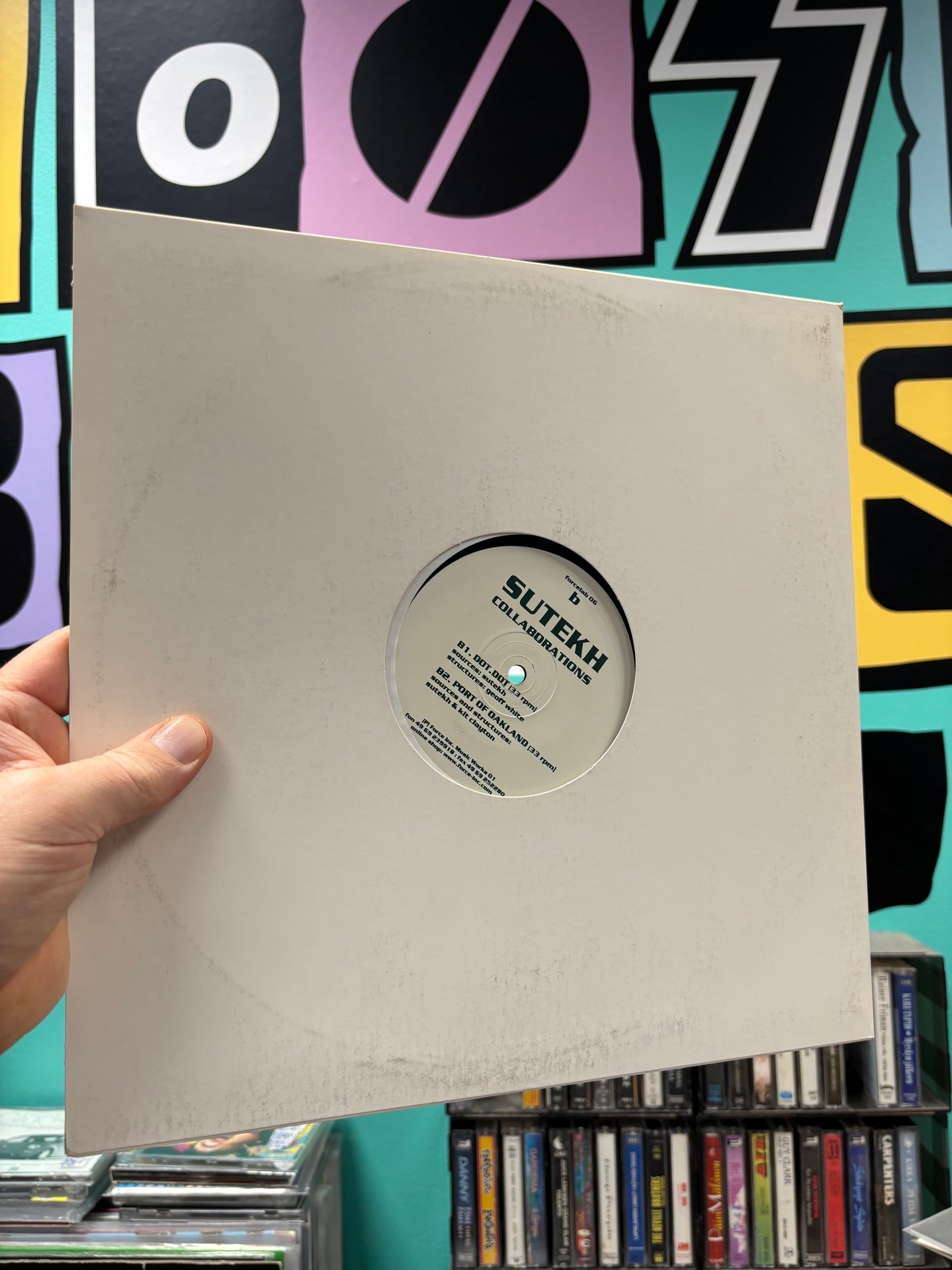 Sutekh: Colloborations, 12inch, Only official pressing, Force Lab, Germany 2001