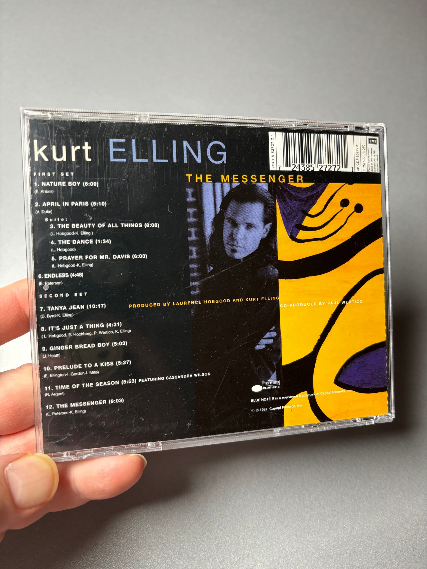 Kurt Elling: The Messenger, CD, Blue Note, EMI, Europe 1997