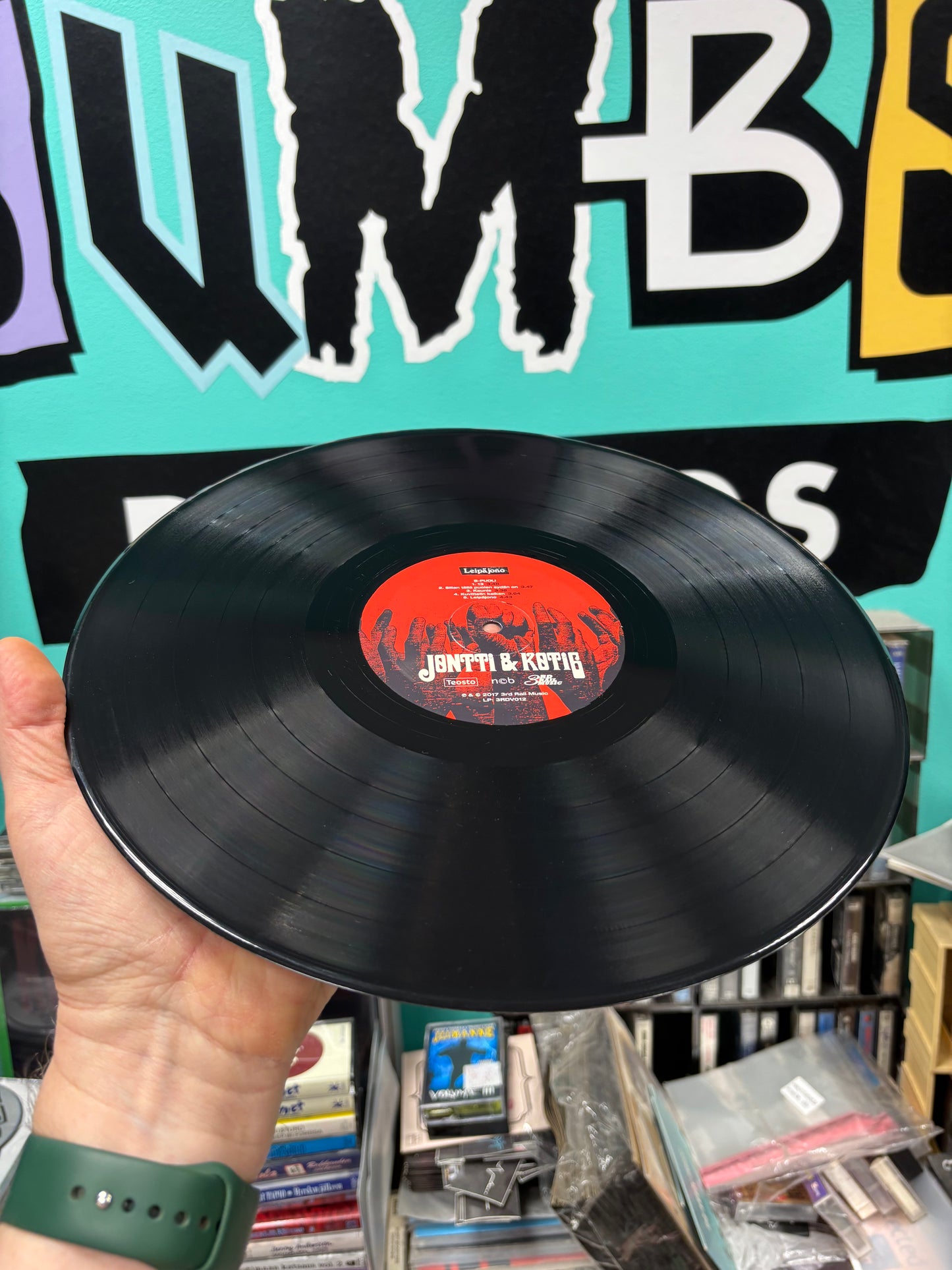 Jontti & Koti6: Leipäjono, LP, Only vinyl pressing, 3rd Rail Music, Finland 2017