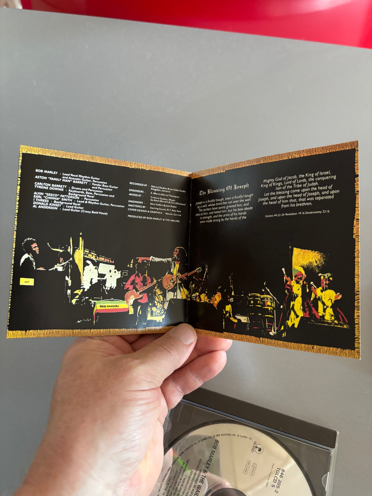 Bob Marley & The Wailers: Rastaman Vibration, CD, reissue, remastered, Tuff Gong, Island Records, Europe year?