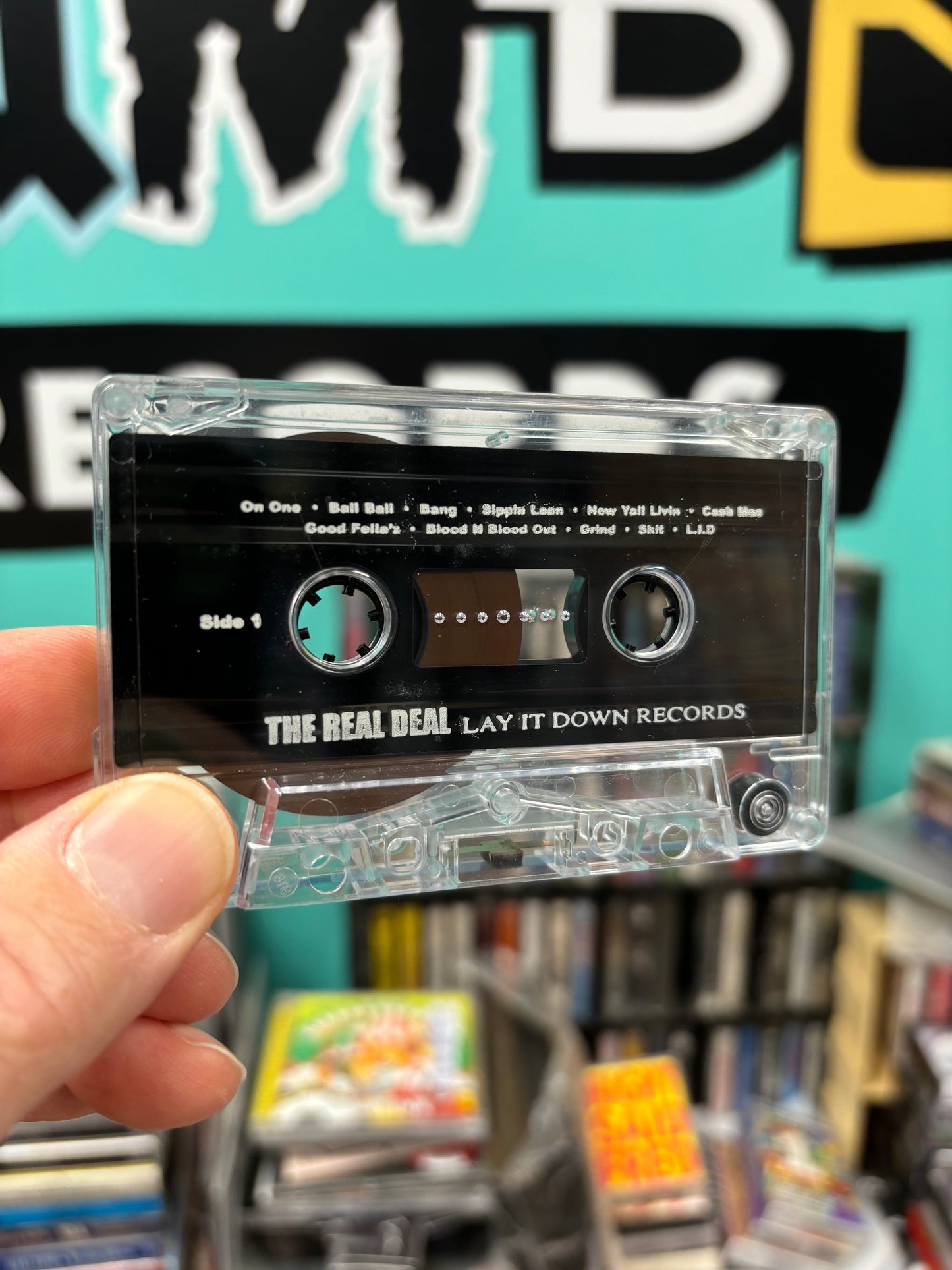 Real Deal, C-Cassette, Only cassette pressing, Lay It Down Records, US 2000