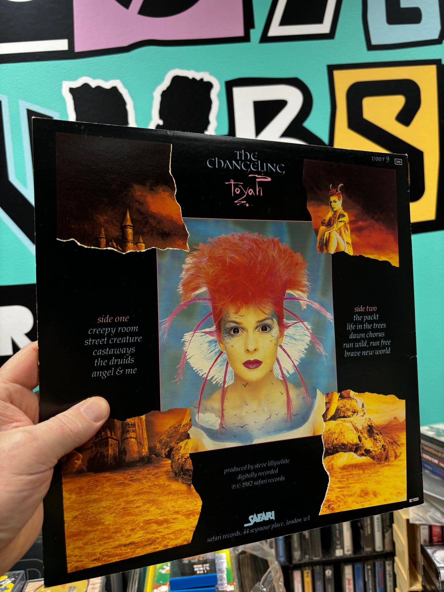 Toyah: The Changeling, LP, Safari Records, Finland 1982