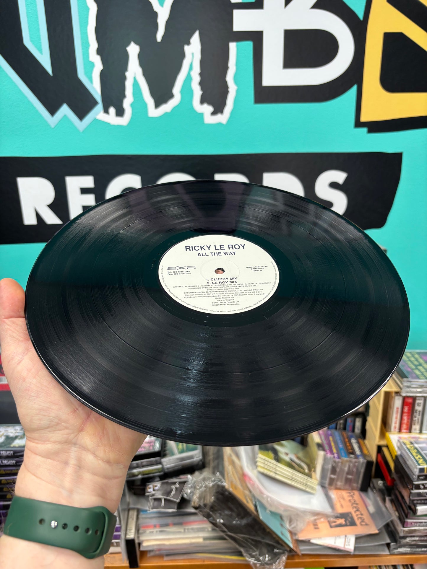Ricky Le Roy: All The Way, 12inch, reissue, BXR UK, UK 2001