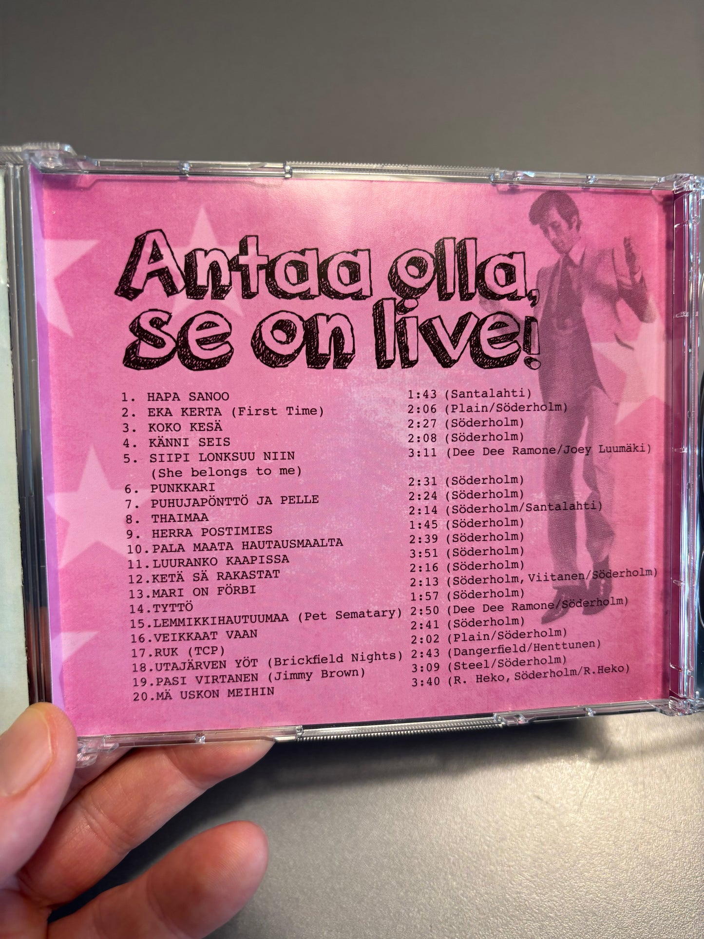 Pojat: Toimintaa & Sankareita, 2CD, Only CD pressing, Rocket Records, Finland 2013