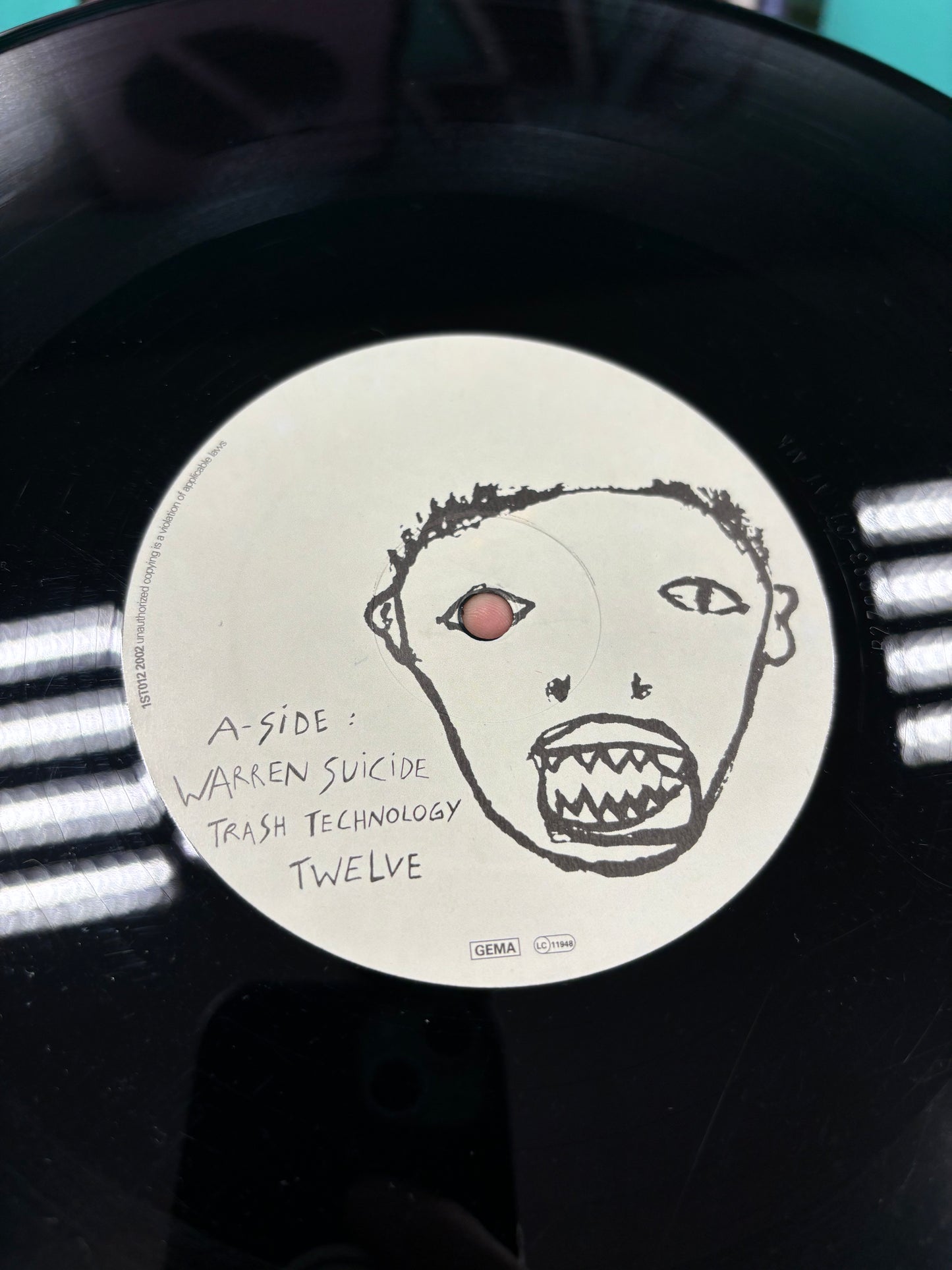 Warren Suicide: Warren Suicide EP, 12inch, 1st pressing, 1st Decade Records, Germany 2002