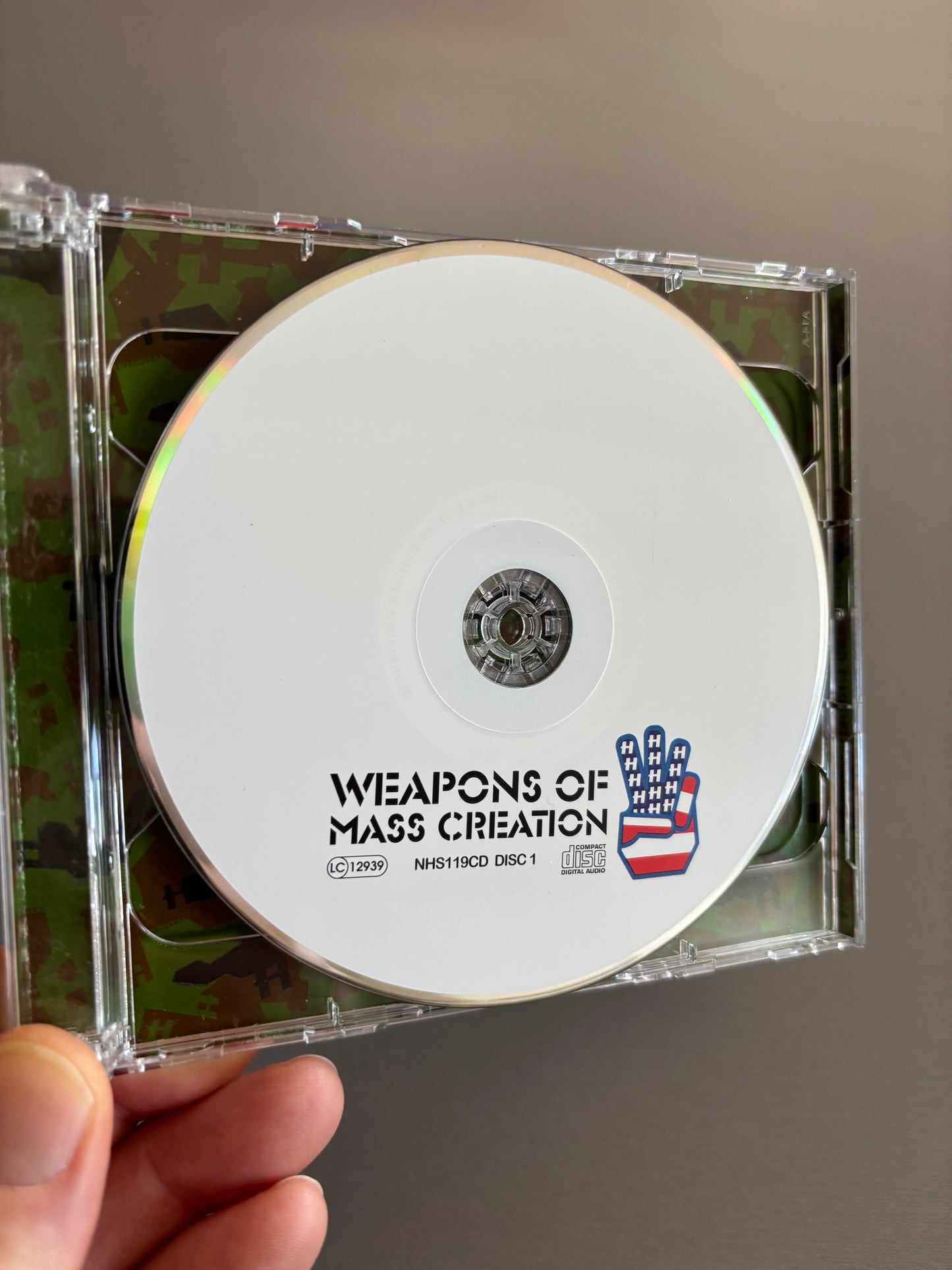 Weapons Of Mass Creation 3, 2CD, Only official CD pressing, compilation + mixed, Hospital Records, UK 2007