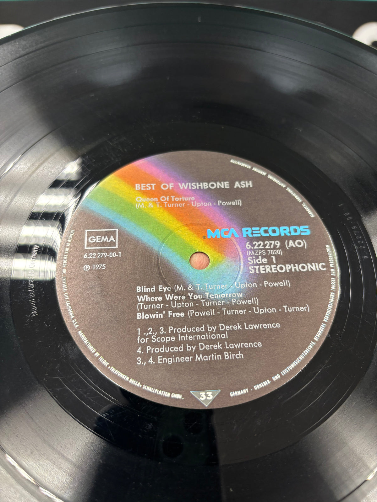 Wishbone Ash: Best Of Wishbone Ash, LP, compilation, MCA Records, Germany 1975