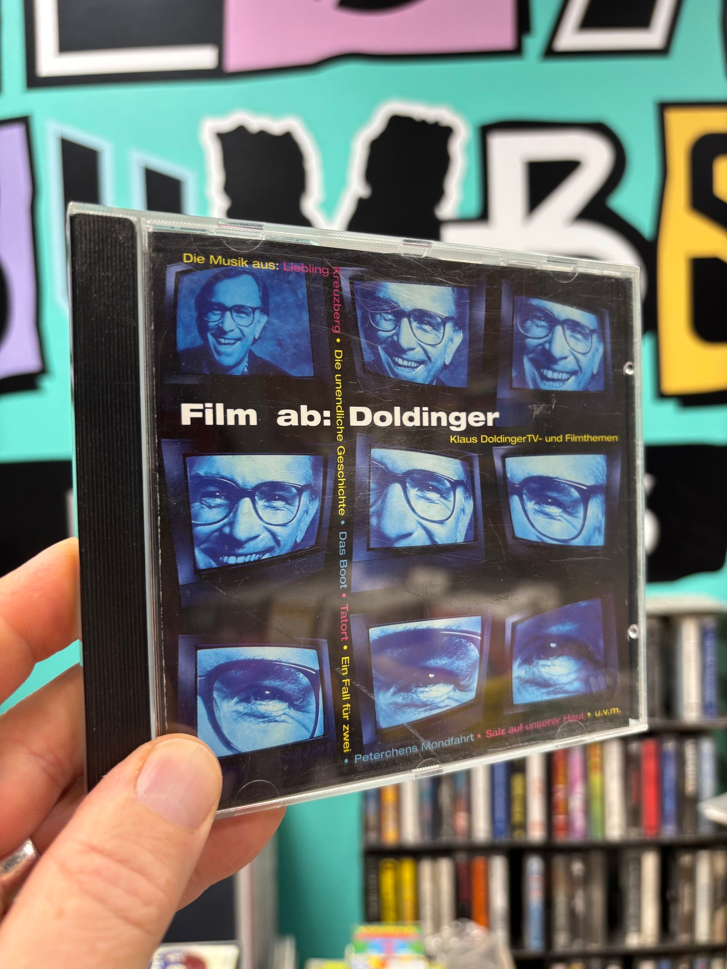 Klaus Doldinger - Film Ab: Doldinger - TV & Filmthemen, CD, 1st pressing, Compilation, WEA, Germany 1993