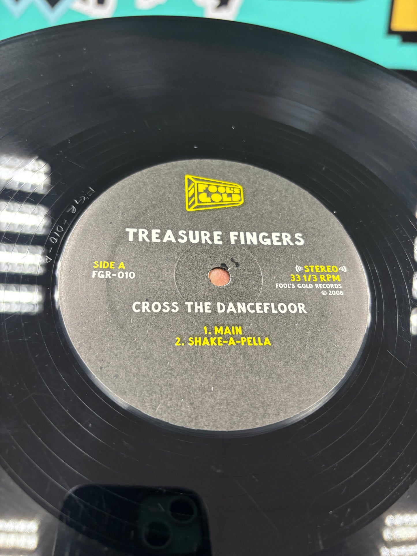 Treasure Fingers: Cross The Dancefloor, 2x12inch, Only pressing, Fool’s Gold Records, US 2008