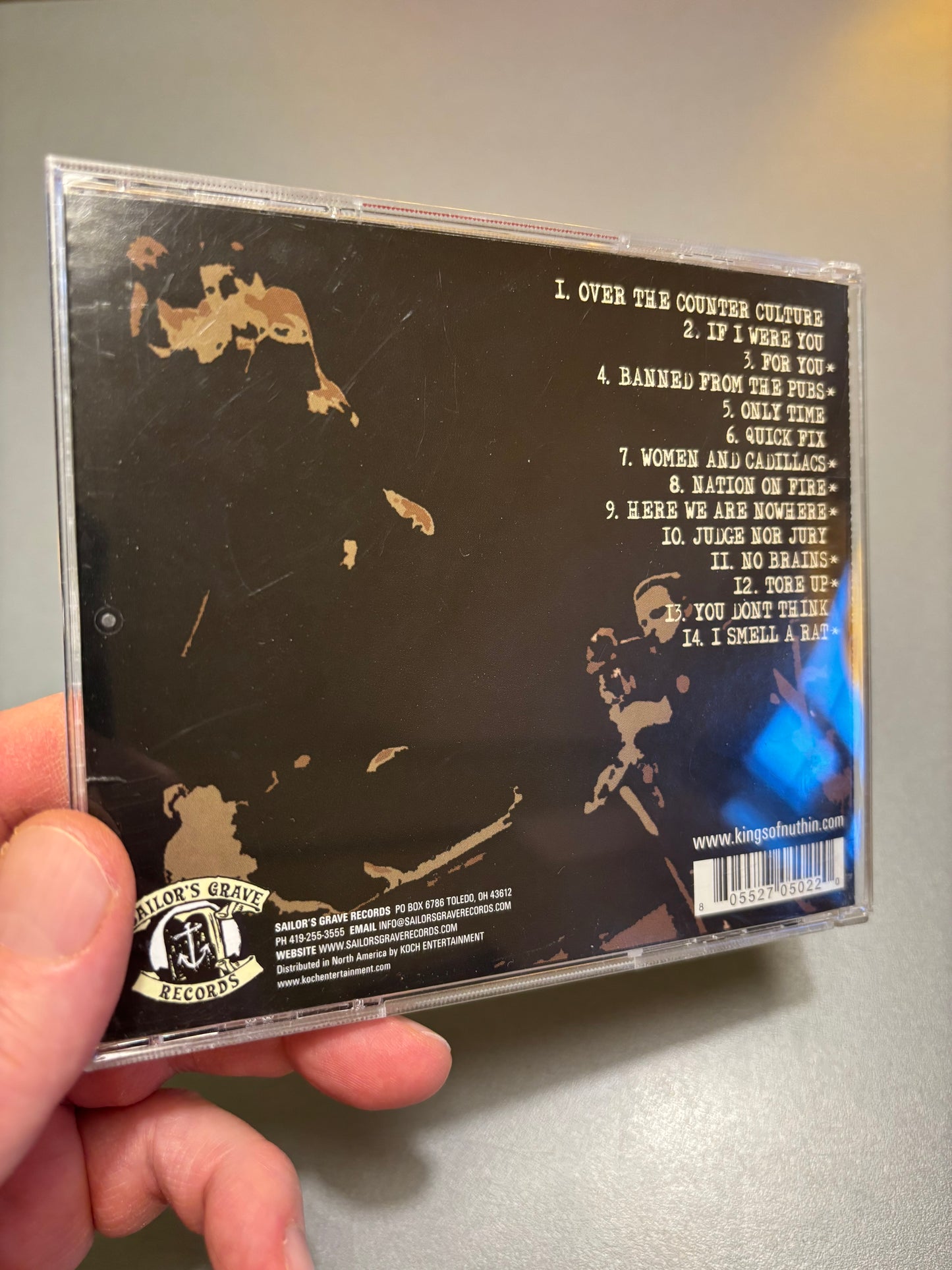 The Kings Of Nuthin’: Over The Counter Culture, CD, reissue, Sailor’s Grave Records, US 2006