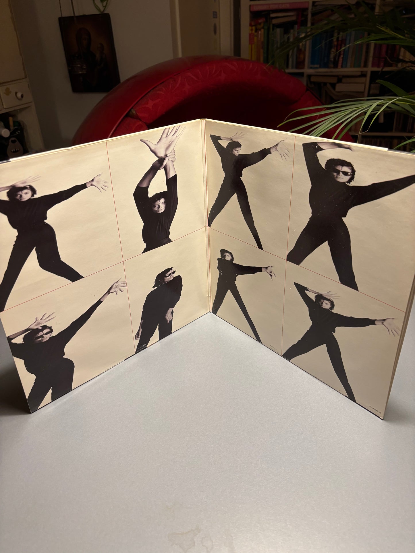 Michael Jackson: Bad, LP, gatefold, Epic, Europe 1987