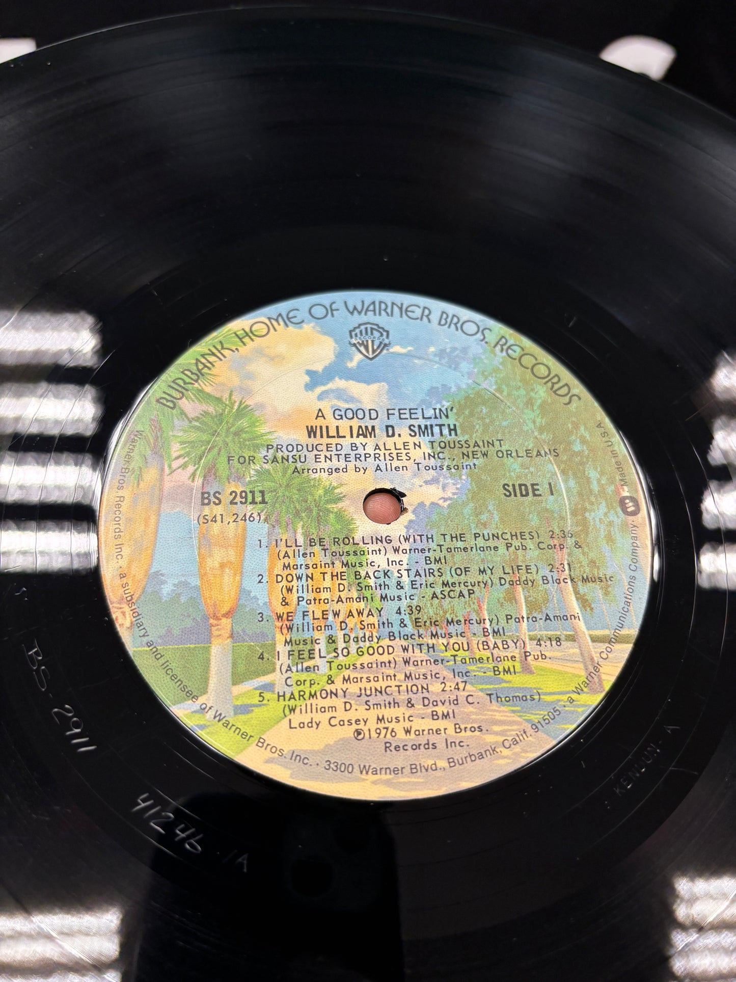 William D. Smith: A Good Feelin’, LP, Only pressing?, Warner Bros. Records, US 1976