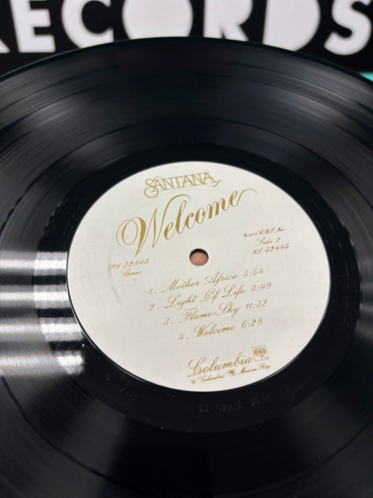 Santana: Welcome, LP, gatefold, Santa Maria pressing, Columbia, US 1973