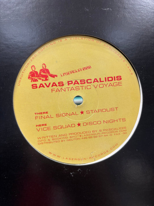 Savas Pascalidis: Fantastic Voyage, 12inch, Only official pressing, Lasergun, Germany 2001