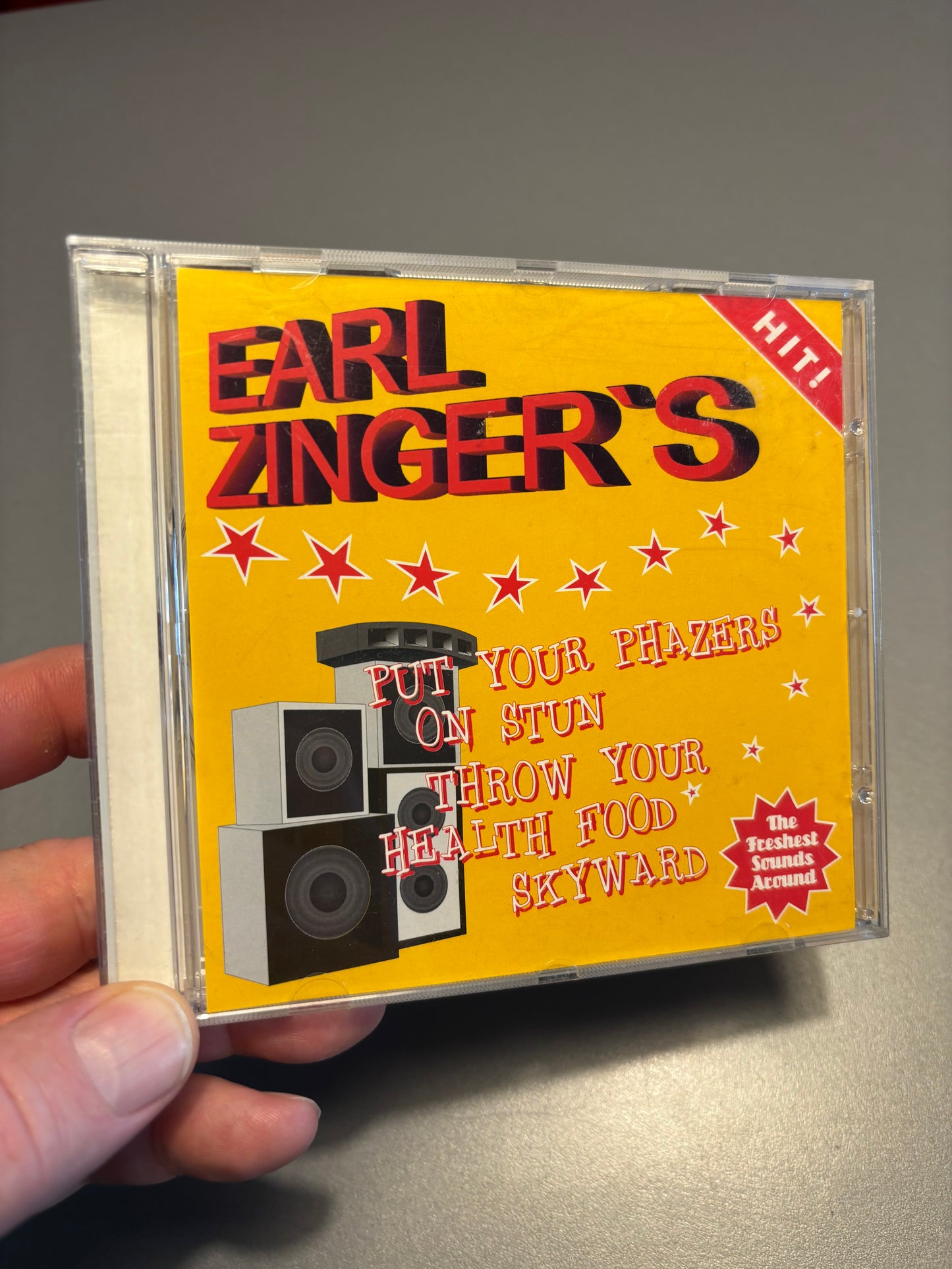 Earl Zinger: Put Your Phazers On Stun Throw Your Health Food Skyward, CD, promo, reissue, !K7 Records, Red Egyptian, Germany 2002
